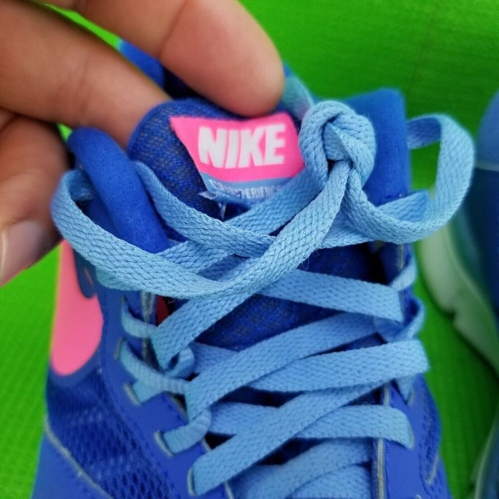 ✅Nike Women's Flex Experience RN 3 652853-401 Blue Pink Running Shoes Size 8 - Picture 5 of 16